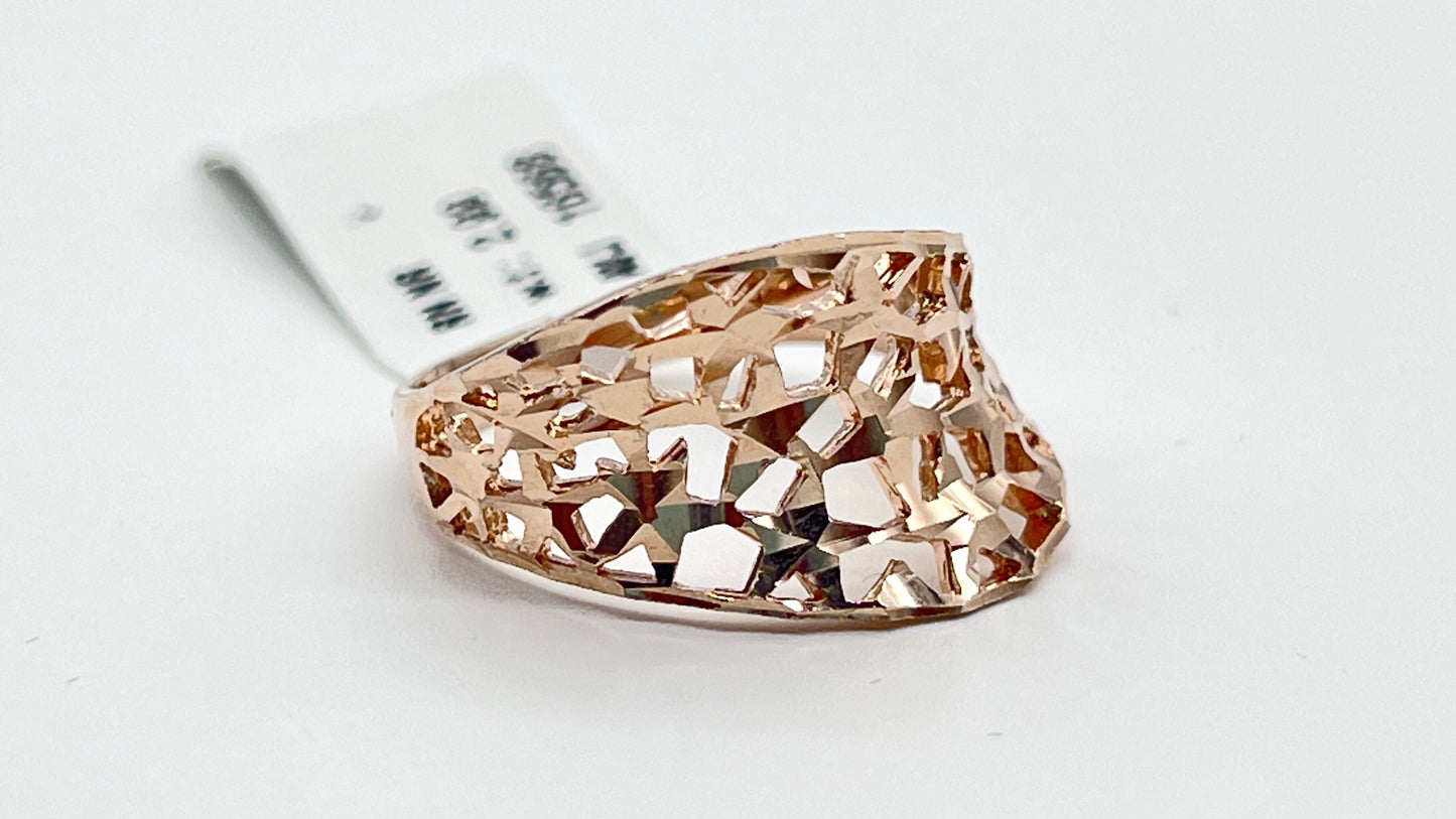 🌸 Rose Filigree Elegance Ring