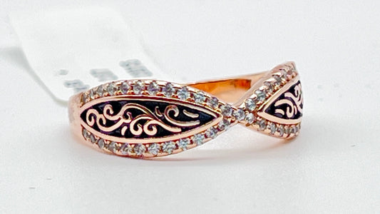 ObsidianRosé Ring 🌹💎