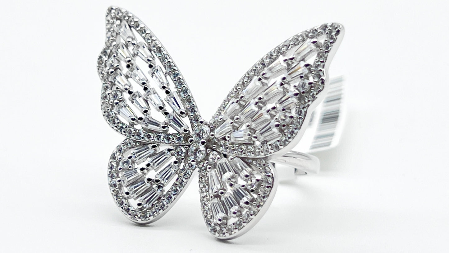 🦋 Butterfly Aurora Ring