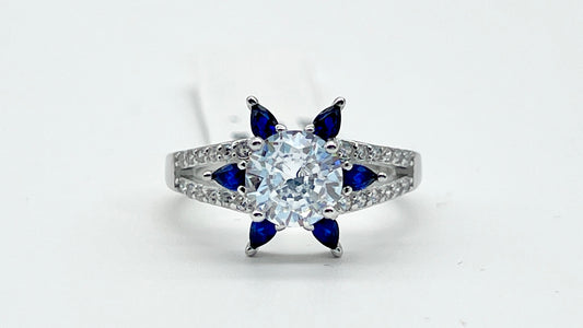 💙 Azure Grace Ring 💎✨