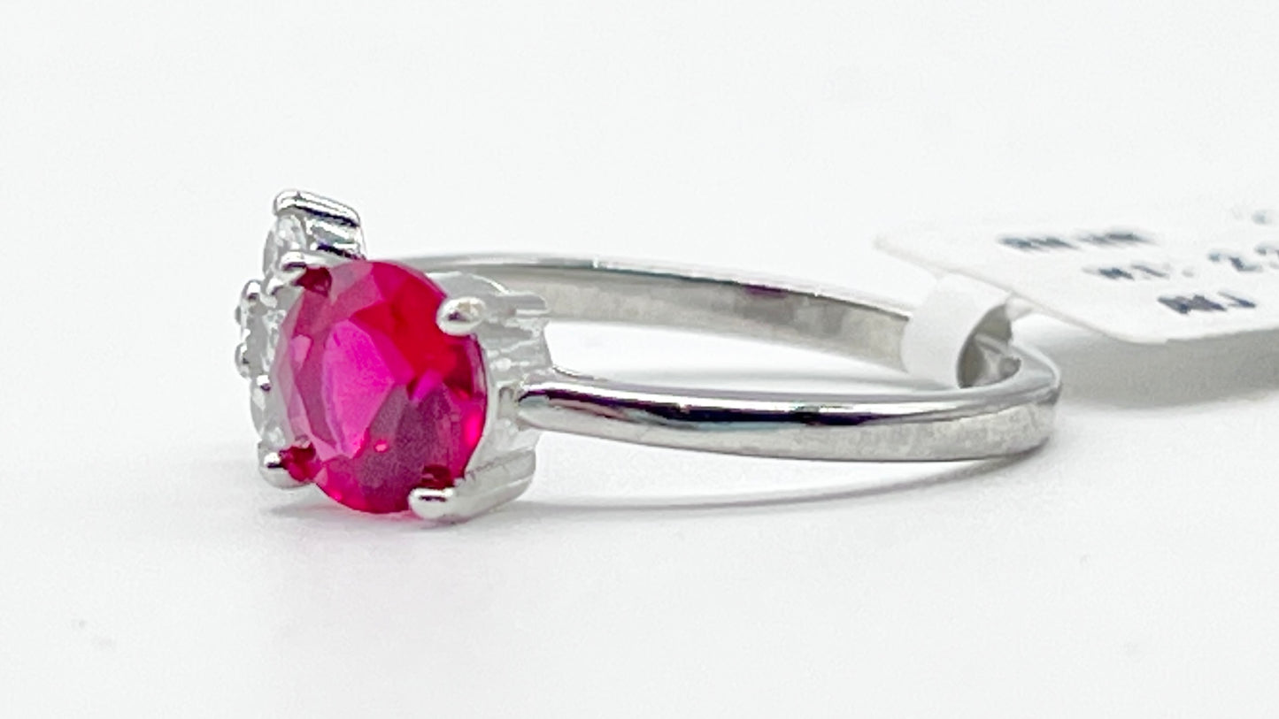 ❤️ Ruby Star Ring 💎✨