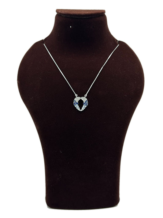Aurelia Wings Enamel Necklace 🧚‍♀️💙🤍✨