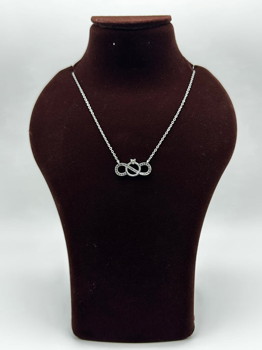 Eternelle Infinity Ring Necklace ♾️💍✨