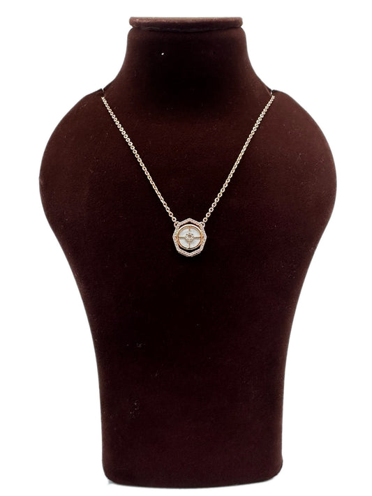 ✨🐚 Svetlana MOP Luxe 925 Silver Necklace 💎🌹