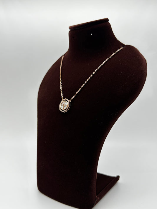 ✨🐚 Svetlana MOP Luxe 925 Silver Necklace 💎🌹